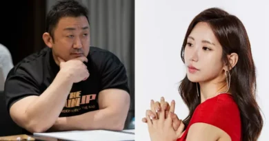 Actors Ma Dong-seok and Ye Jung-hwa have a private wedding ceremony.