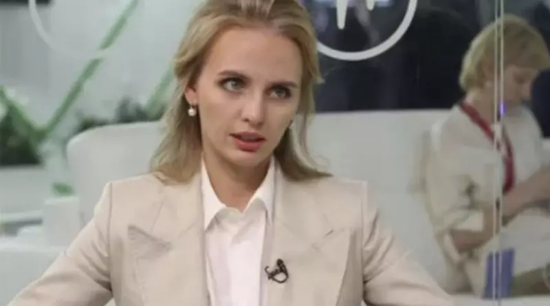 푸틴 러시아 대통령의 딸 마리아 보론초바(Maria Vorontsova). TV Doctor